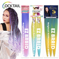 Easy Braid Hair Braiding 6x Prestretched Professional Braiding Hair 26inch