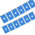 Somalia Bunting String Flag for Outdoor and Indoor Decoration 5.5x8 in Set of 12pcs/Unit