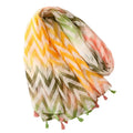 Design Customized Logo Accept Fashion Journey Cartoon Cheap Girls  Ethnic Spring Summer Scarves