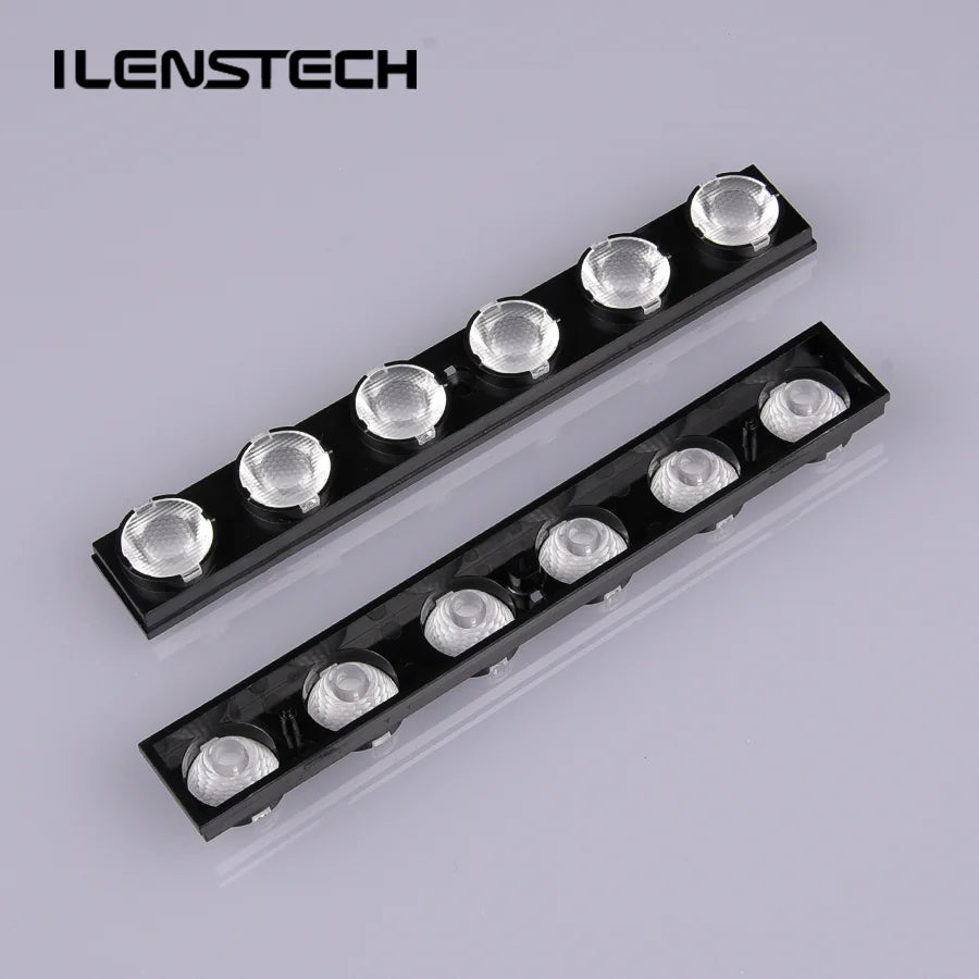 112mm 6 Optics 18*20 Degree Linear LED Lens for Wall Washing Lighting Wall Graze Light