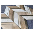 Self-adhesive Aluminium-plastic Mosaic Tiles Mirror Wall Sticker Modern 4mm Interior Wall Floor Glossy/Matt Surface