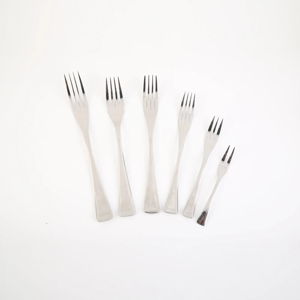 Hot-selling Products Unique Curved Handle Design Exquisite Household Kitchen Tableware Set