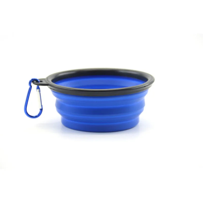 Hot Selling Online Silicone Collapsible Cat and Dog Pet Water and Food Bowl for Travel Made of Plastic