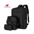 New Design Outdoor Computer Backpack Reflective Strip Anti-scratch Durable Laptop Backpack Set