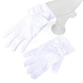 Fashion Girl's Solid Child Size Satin Gloves Wrist Length Princess Dress up Bows Formal Breathable Spandex/Polyester Multi-color