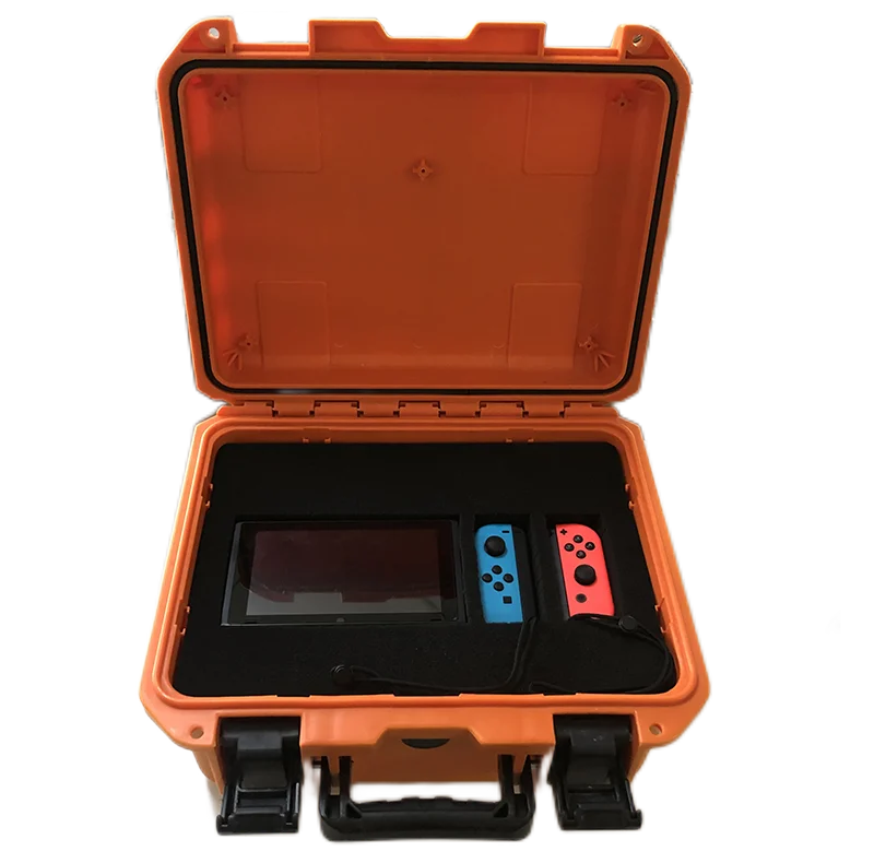 Customized OEM Foam Service Waterproof IP67 Shockproof Dustproof Rolling Hard Plastic Tool Case with 10-Year Warranty