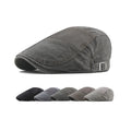 Wholesale Spring Summer Women & Men Splicing Cotton Hats Flat Ivy Cap Hats Mans Bere