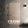 China Interior Doors Wood Porte Intrieure Solid Wood Door Interior Black HDF Flush Wood Doors