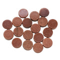 Natural Gemstone Gold Sand Stone Slice Stone Button Healing Crystal Slice for Diy Decoration