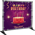 Custom Easy to Install Portable Decorative Background for Celebration Events Christmas Banner Birthday Background