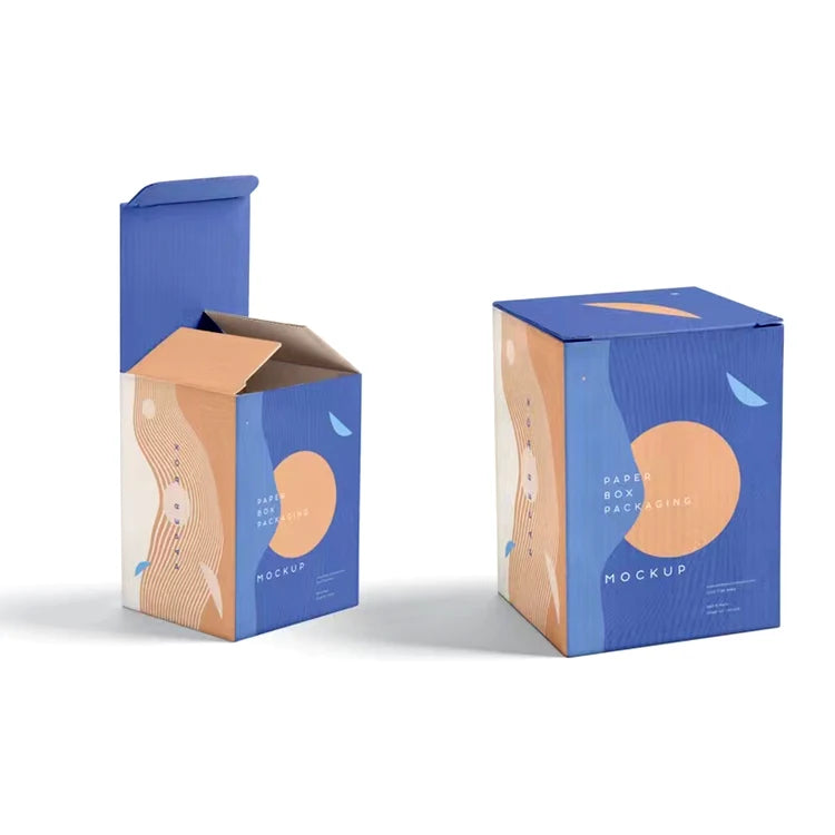 Luxury Empty Skincare Set Box Packaging Custom logo Cosmetic Packaging Box Paper Gift Packaging Box