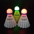 LED Light Nylon Shuttlecock Good Price Good Quality LED Nylon Shuttle Birdies Night Badminton Shuttlecocks