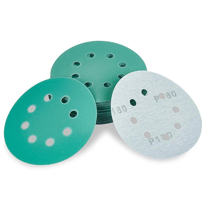 For  II 5 Inch Abrasive Tools Sandpaper 15-Hole Sanding Disc for Effective Sanding