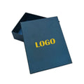Custom Perfume Cologne Rigid Boxes with Embossing & Matt Lamination Recycled Materials Cardboard Base and Lid Packaging