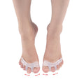 Separador De Dedos Gel De Pedicura De Silicona Valgus Pro Plancha De Dedos Separador De Dedos De Juanetes De Silicona