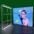 Custom 10X10ft Led SEG Fabric Backdrop Display Stand Pop up Backlit Light Frame Backdrop Led Backlit  Box Pop up Stand Frame