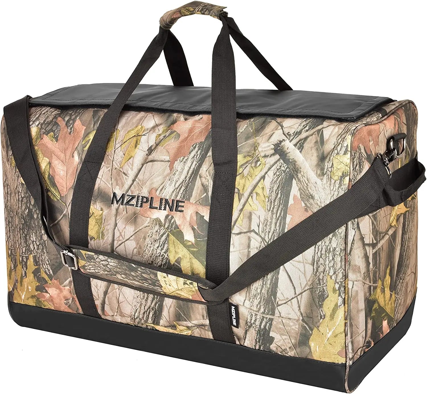 MZIPLINE Big Capacity 90 L Waterproof Smell Proof Traveling Duffel Gym Camping Holdall Bag with Carbon Lined