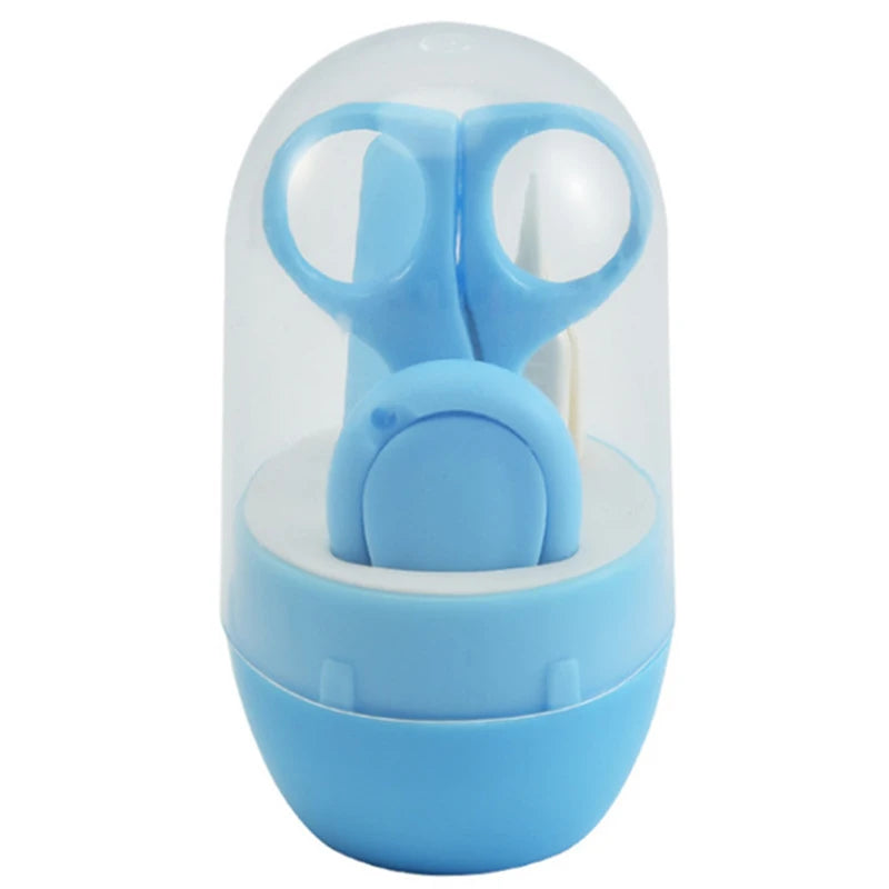 Wholesale 4 in 1 Infant Care Gift Set Infant Nail Cutter and Scissors Tool Essential Baby Supplies