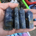 Wholesale High Quality Natural Kyanite Tower Reiki Crystal Point Healing Quartz Wand for Home Decoration