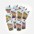 Custom Waterproof Quality Assurance Printed Logo Packaging Glossy PVC Vinyl Hologram Custom Die Cut Stickers