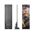Vertical Led Screen Poster Stand Led Lift Folding Poster Led Screen Indoor Led Poster Screen Frameless