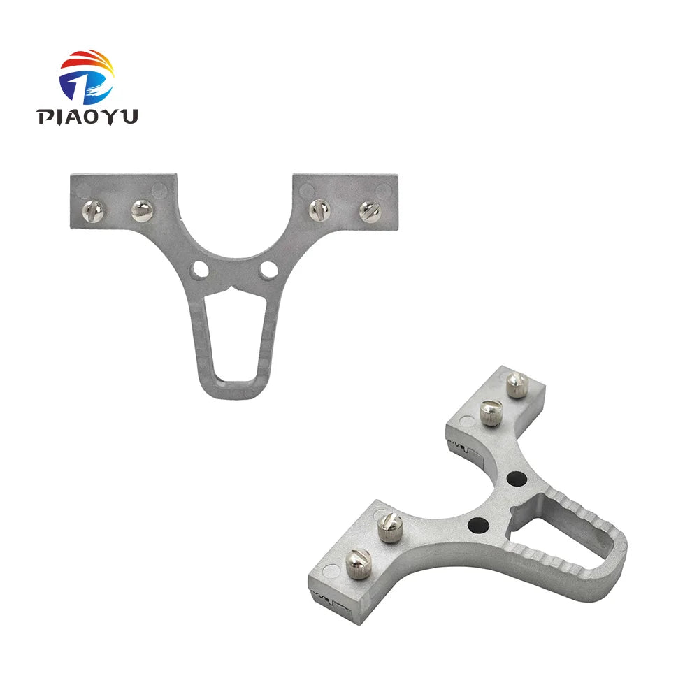 PIAO YU Aluminium Alloy Bow Head Hunting Slingshot Accessories Outdoor Shooting Slingshot Accessories
