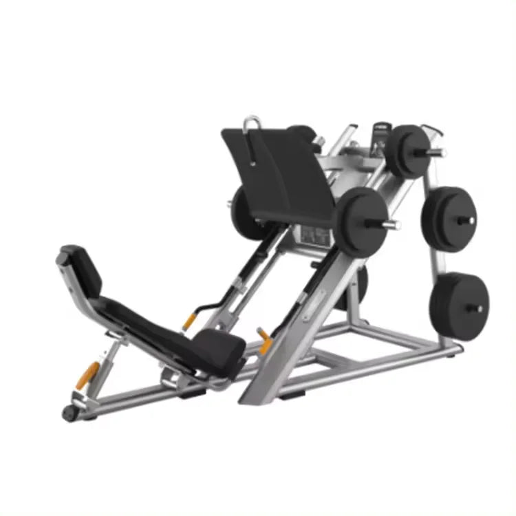 YG-6049 Commercial Gym Equipment 45 Degree Leg Press Machine Weight Plate Loaded Linear Leg Press Bodybuilding Chest Back