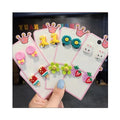 GT No Pierced Kids Earrings Cute Cartoon Flower Animal Fruit Jewelry Gift Children Clip-on Earrings