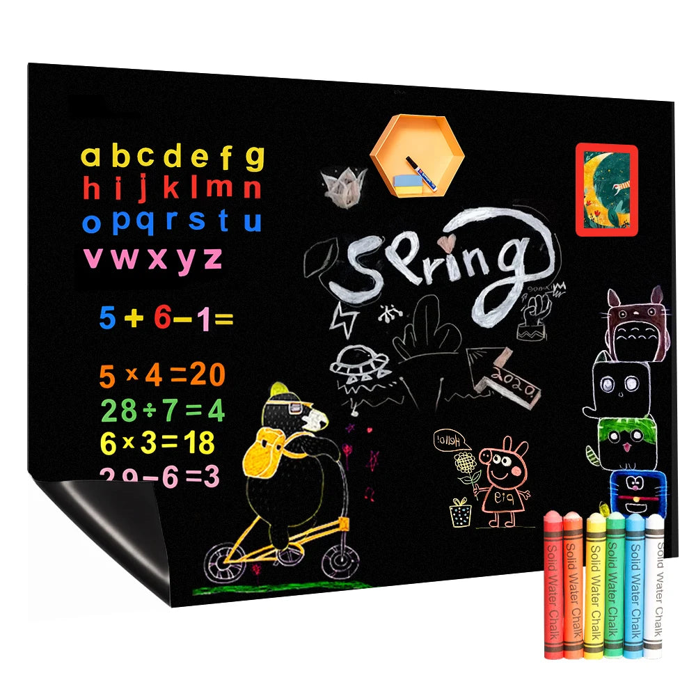 Factory Price Removable Blackboard Magnetic Chalk Adhesive Chalkboard Wall Sticker