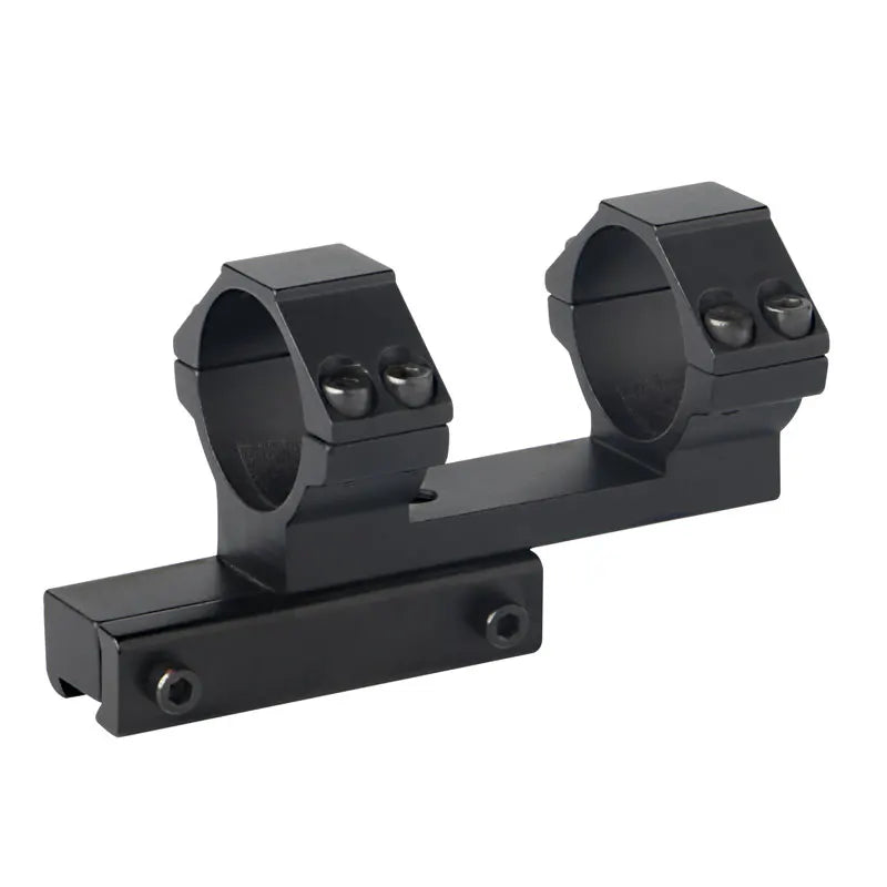 Universal 11mm Base 25.4/30mm Diameter Cantilever Dual Ring 1 Piece Hunting Scope Ring Mount Tactical Red Dot Sight Accessories
