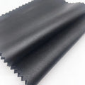 Stock Goods Black Matt Synthetic Vegan Leather Pants with Brushed Backing Soft Elastic Waterproof PU Leather for Gloves Dresses