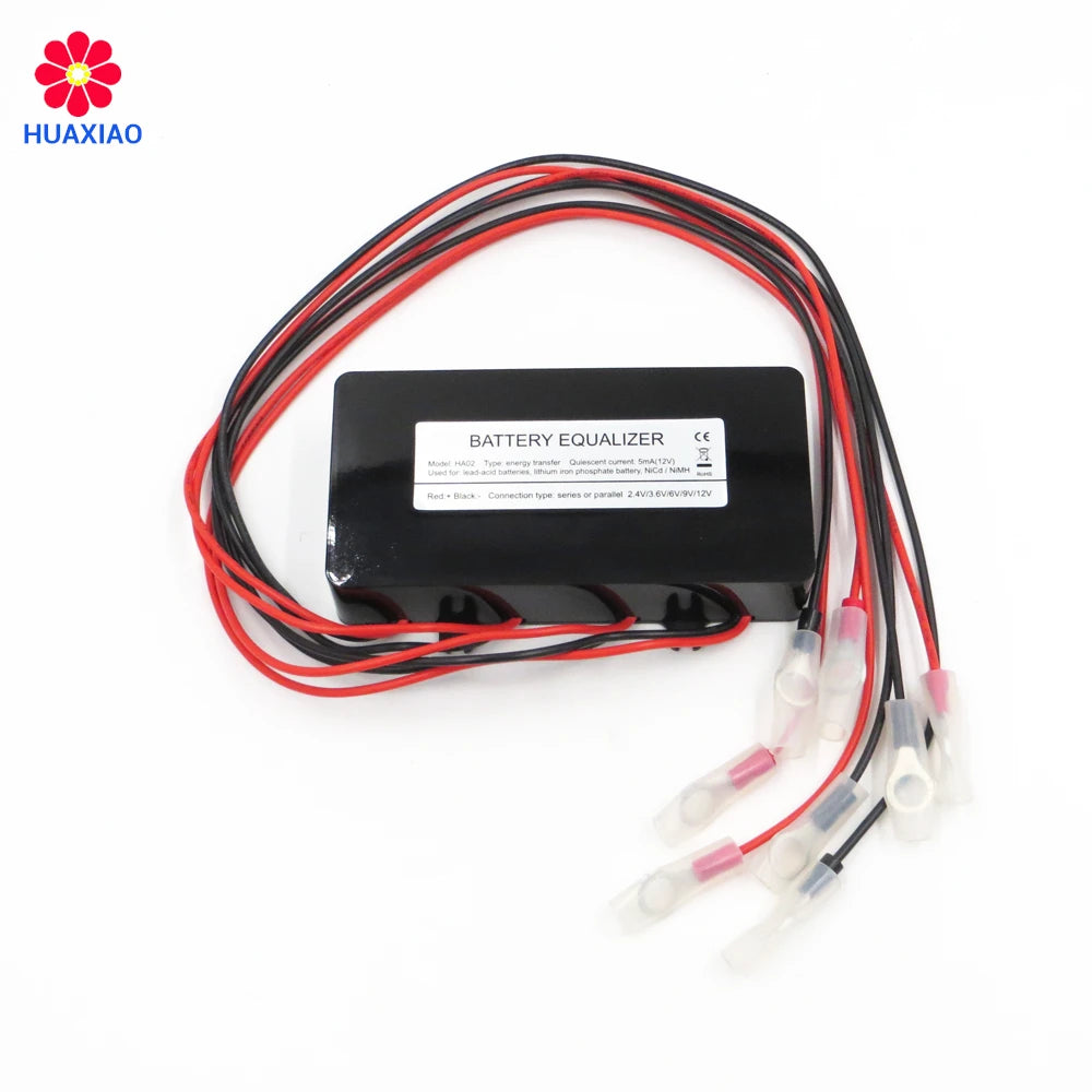 LifePO4 Lithium Batteries with for BMS Battery Voltage Balancer Efficient Management System for Equalizing Batteries