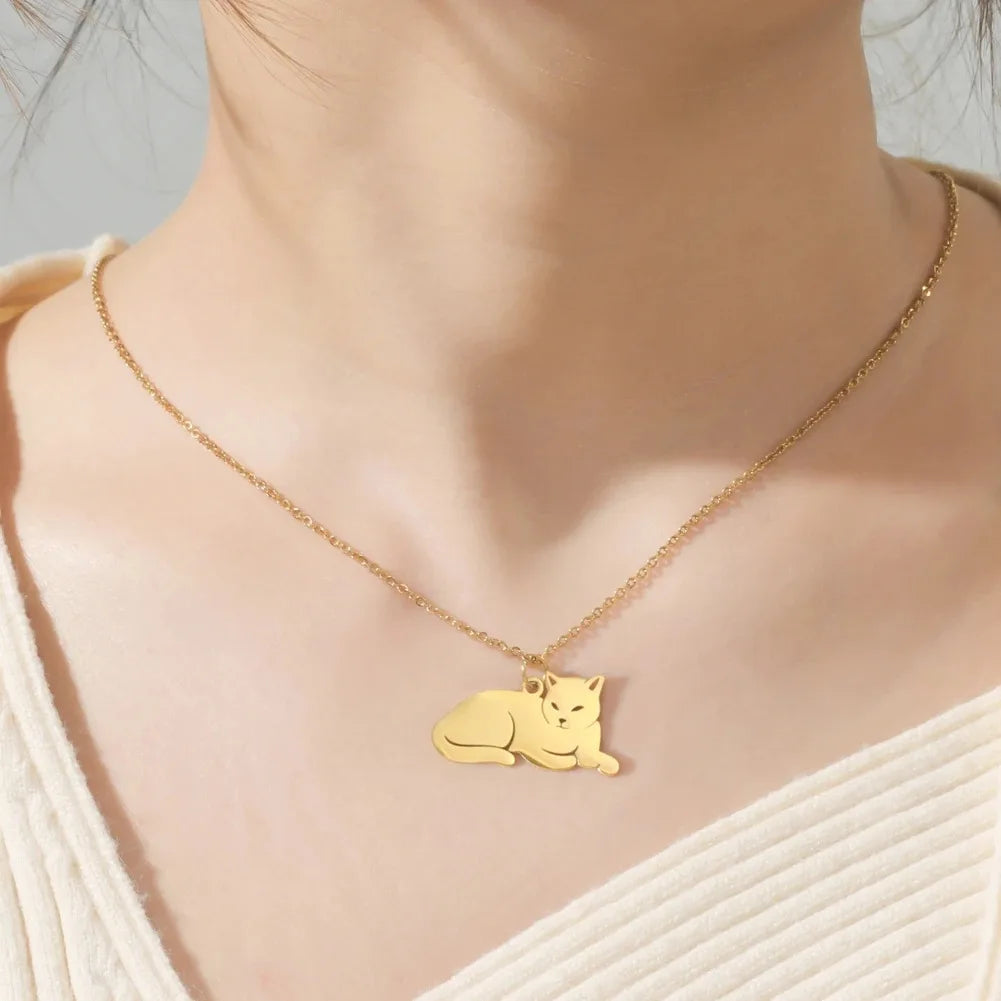Hot Selling Gold Plated Stainless Steel Jewelry Set Includes Necklace and Earrings-Wedding Occasion Wholesale Factory Price
