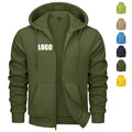 Wholesale Windproof Men'S High Quality Sweatshirts Zip-Up Hoodie Custom Logo Mens Hoodies and Sweatshirts