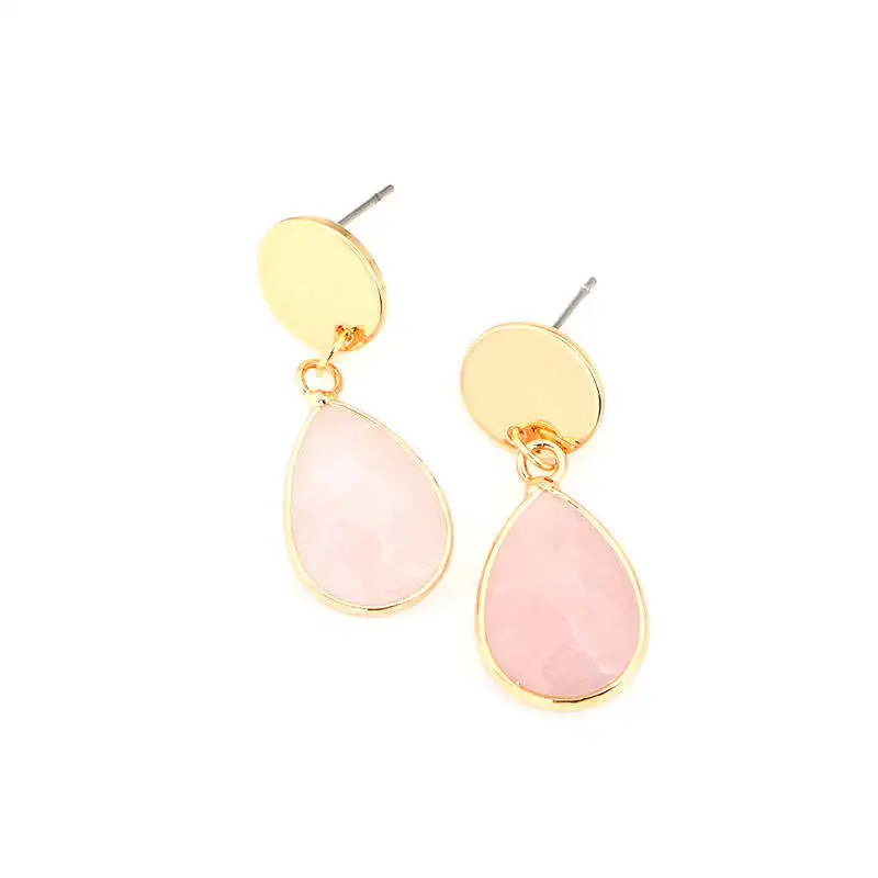 Specially Designed Statement Gemstone Boho Earrings Custom Hawaiian Gemstone Earrings