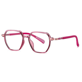 Girl's Glasses Frames Blue Light Blocking Optical Glasses Student Computer Eyeglasses for Children