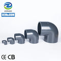 SCH80 ASTM 1/2\" PVC Pipe Fitting Socket 90 Degree Elbow for Water System Durable and Corrosion Resistant