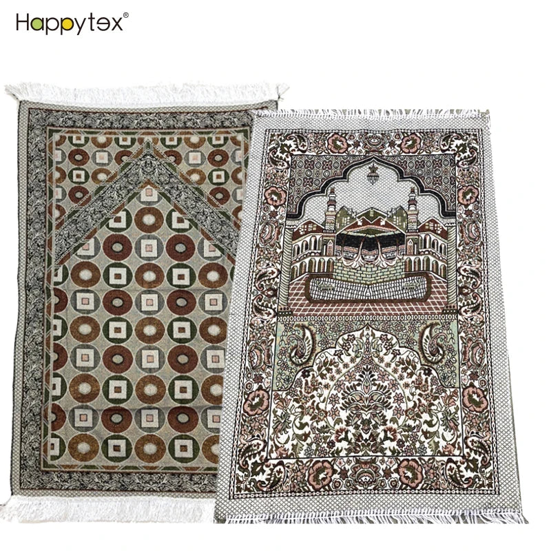 Hot Selling Beautiful Design Travel Plain Prayer Mat Muslim and Plain Pray Blanket Hooded Blanket With Large Discount