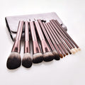 Make up Brushes 12pcs Professional Synthetic Hair Foundation Powder Blush Cosmetic Private Label Makeup Brush Sets With Pu Bag