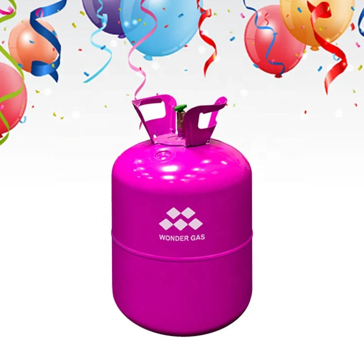 With Balloons Color Ribbon High Pressure Disposable Helium Gas Cylinder Holiday Decoration 7.5LB 11LB 15LB 30LB 50LB