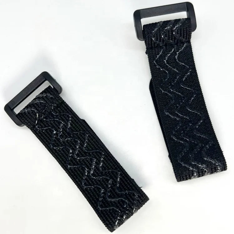 Self-adhesive Adjustable Elastic Fastener Tape Cable Ties Battery Belt Strap Non-slip Hook and Loop Strap With Buckle
