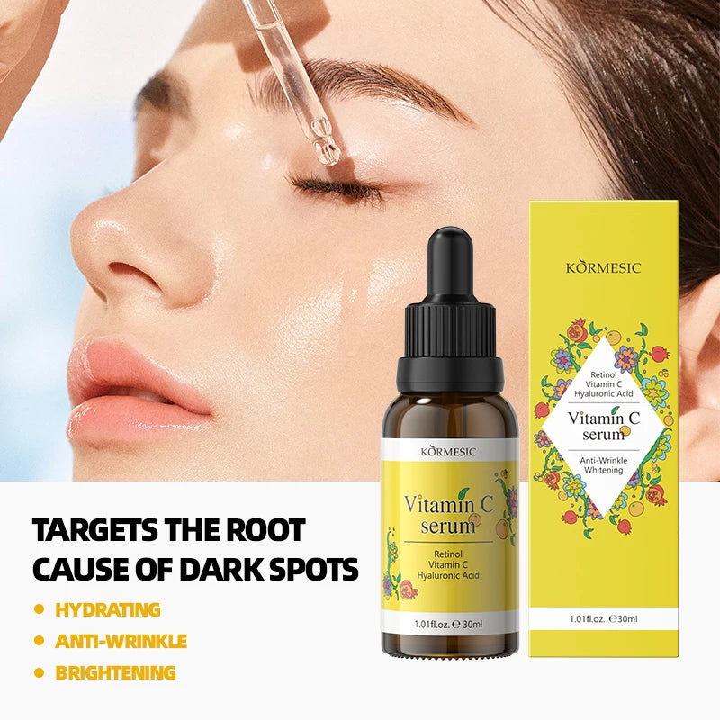 KORMESIC Natural Vitamin c Moisturizing Organic Whitening Facial Serum