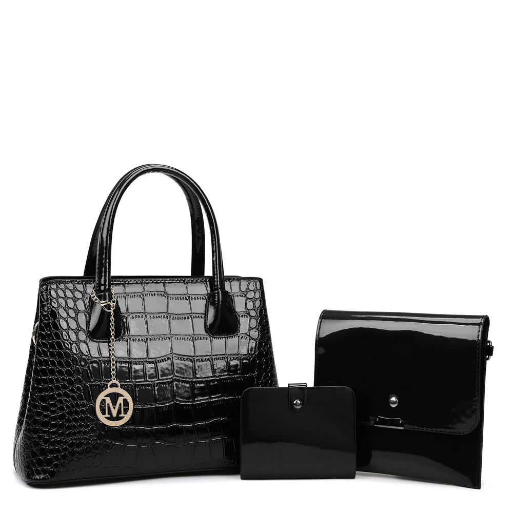 2026 New Women's Shoulder Bags Cheap Price Fashion 3 Piece Handbag Set Shoulder Bag High Capacity Handbag