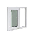 Cheap UPVC Sliding Windows and Doors with Modern Design Horizontal Opening Heat Insulation