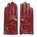 Stylish Bike Riding Girls Motorcycle Driving Thin Leather Gloves
