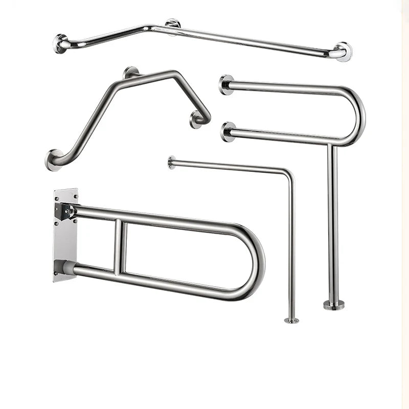 Customization Wall Mounted Toilet Handicap Shower Hand Rails Stainless Steel Bathroom Safety Grab bar for Disabled for Hospital