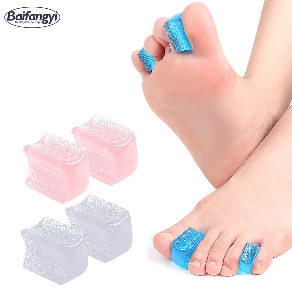 Silicone Gel Toe Spacer Separator for Foot Care Bunion Corrector Mat