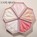 Diamond Highlight Powdered Shining Pink Nose Shadow Modify Configure Enhance Highlight
