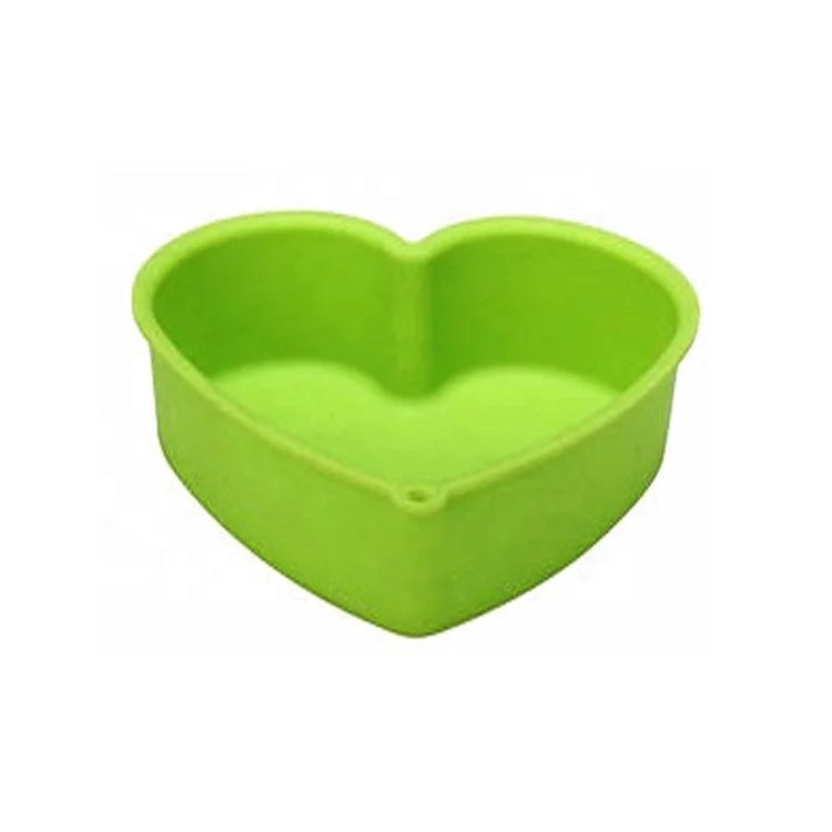 Valentine's Day 4 Inch Silicone Heart Layer Cake Pastry Pan Sustainable Cake Tool With Number Shape for Celebrations