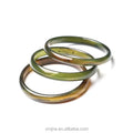 Chalcedony Bracelet Female Lychee Jade Jade Bracelet Grass Green Thin Agate Girl Bracelet Factory Direct Supply